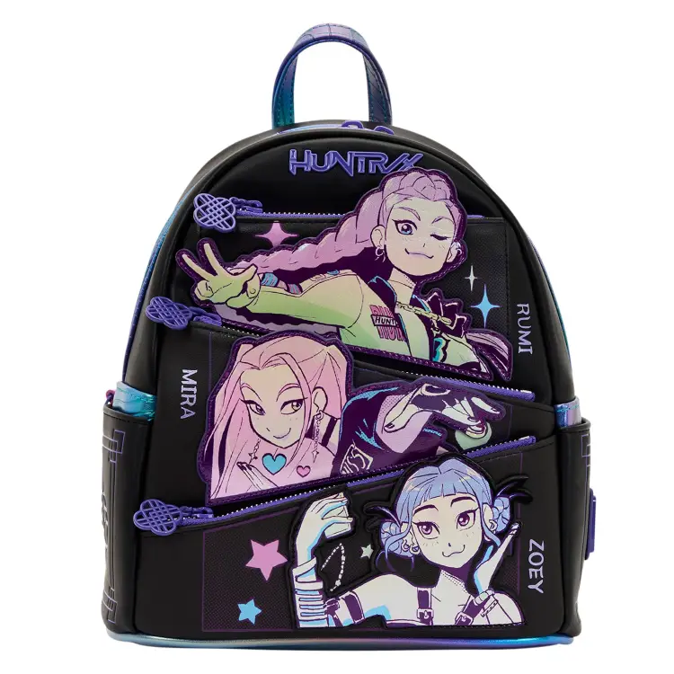 Loungefly - K-POP DEMON HUNTERS - Huntrix - Mini Backpack Loungefly