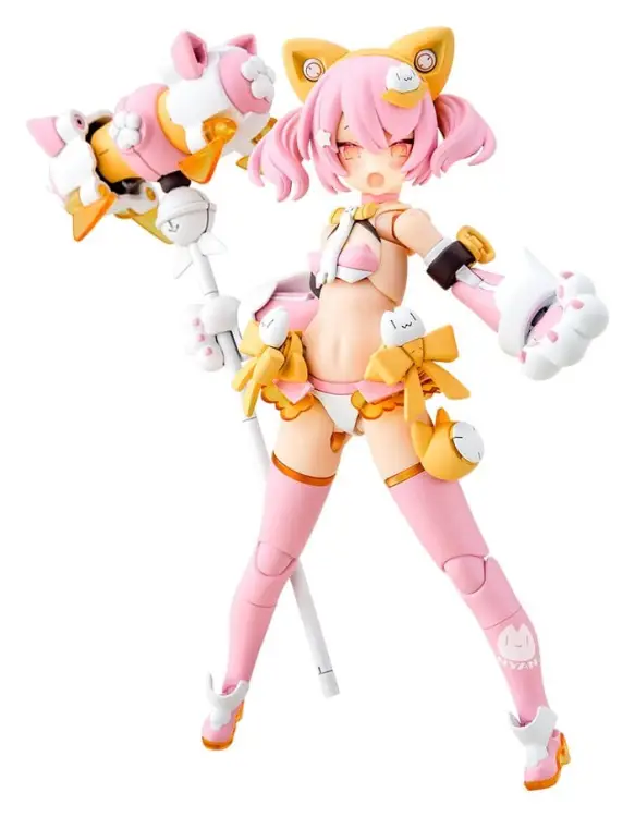 Kotobukiya - MEGAMI DEVICE - Puni Mofu Mao - Model Kit 14cm