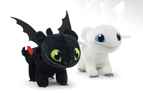 Barrado - HOW TO TRAIN A DRAGON - Assortment of 4 Plushs 2 Models - 22cm