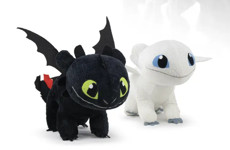 Barrado - HOW TO TRAIN A DRAGON - Assortment of 4 Plushs 2 Models - 22cm