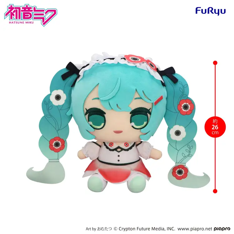 Furyu - HATSUNE MIKU - Anemone - Big Plush Toy 26cm