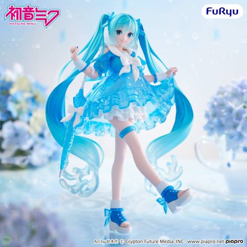 Furyu - HATSUNE MIKU - Rainy Dance - Statue Trio-Try-It 19cm