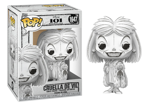 Funko - SKETCHED - POP Disney N° 1647 - Cruella De Vil