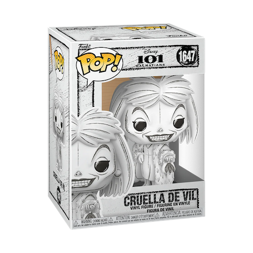 Funko - SKETCHED - POP Disney N° 1647 - Cruella De Vil