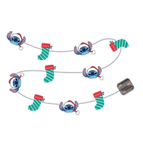 Arditex - STITCH - Christmas Lighted Garland - 10 LED - 1,65m