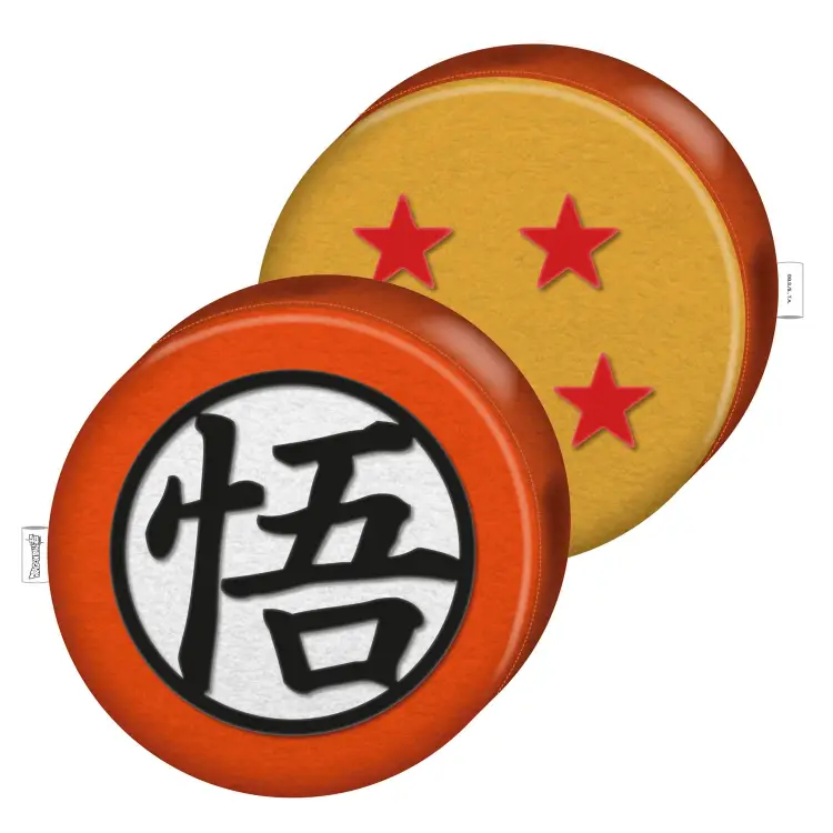 Arditex - DRAGON BALL Z - Logo - Velboa 3D Cushion - 36cm