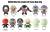 Monogram - MARVEL ZOMBIES - Series 1 - 3D Foam Bag Clip (Display 24 Pcs)