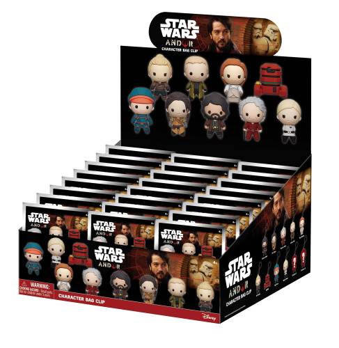 Monogram - STAR WARS - Andor - 3D Foam Bag Clip (Display 24 Pcs)