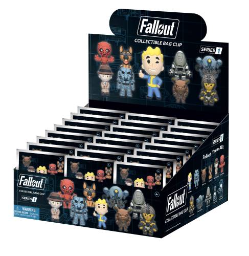 Monogram - FALLOUT - Series 1 - 3D Foam Bag Clip (Display 24 Pcs)