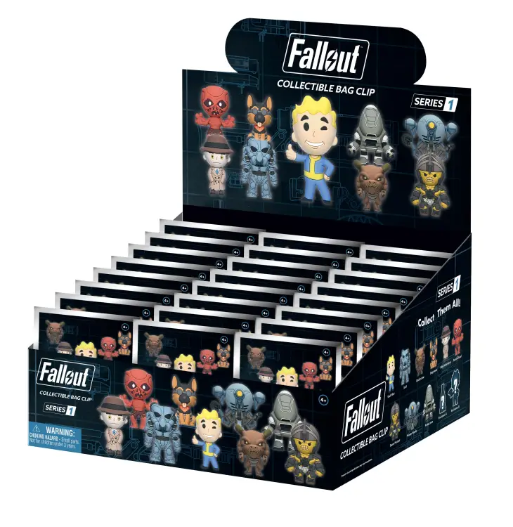 Monogram - FALLOUT - Series 1 - 3D Foam Bag Clip (Display 24 Pcs)