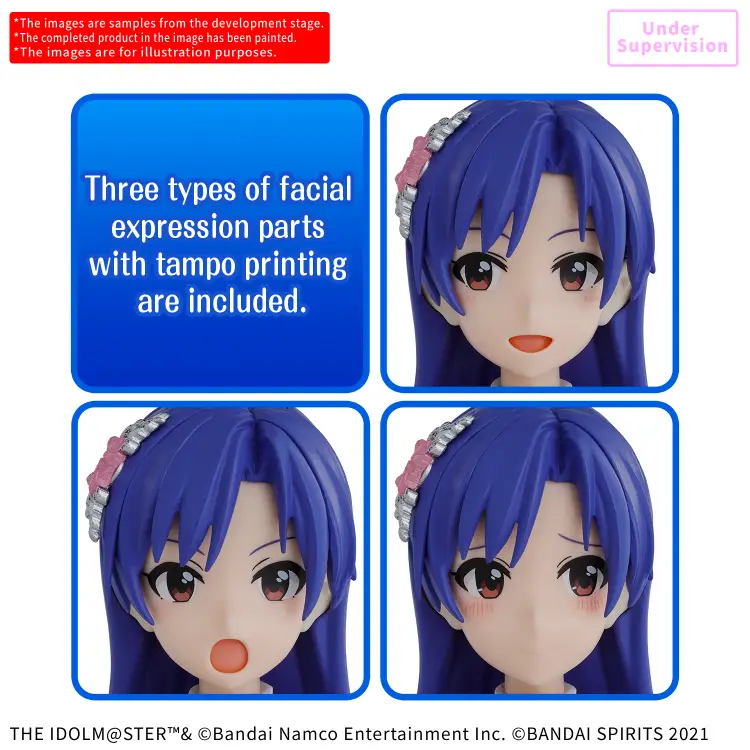 Bandai Model Kit - IDOL MASTER - 30MS Chihaya Kisaragi (20th Anniv. YOU AND I) -Model Kit