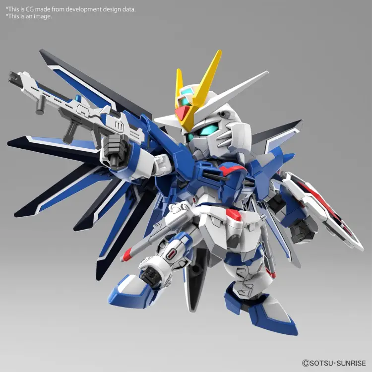 Bandai Model Kit - GUNDAM - SD Gundam Ex-Standard Rising Freedom Gundam - Model Kit