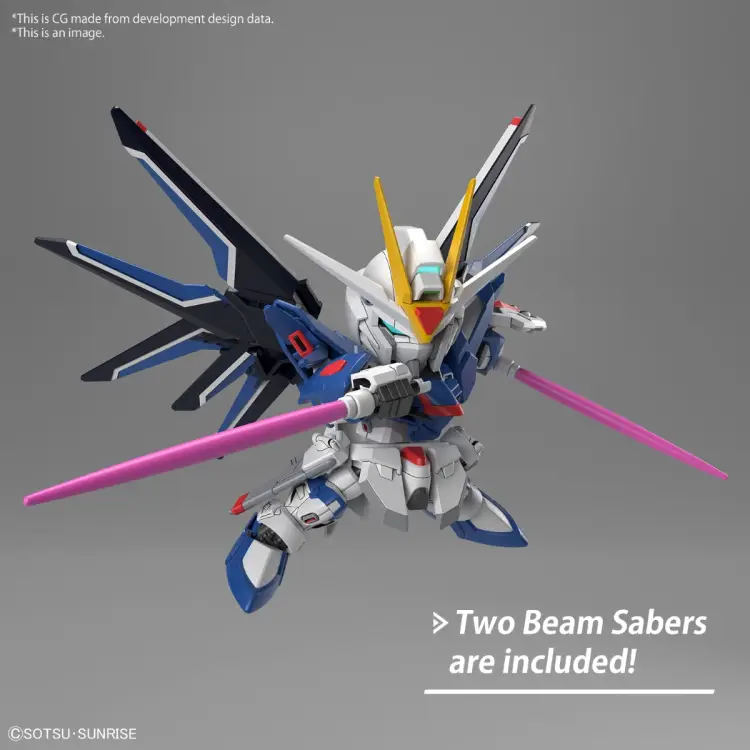 Bandai Model Kit - GUNDAM - SD Gundam Ex-Standard Rising Freedom Gundam - Model Kit