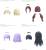 Bandai Model Kit - 30MS - Option hair style parts vol.12 all 4 types - Model Kit
