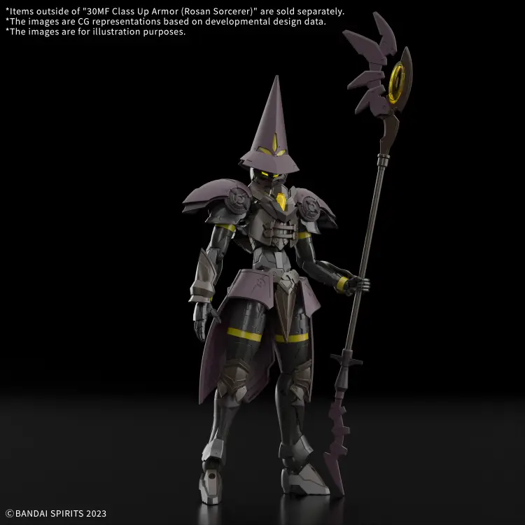 Bandai Model Kit - 30MF - Class up Armor (Rosan sorcerer) - Model Kit