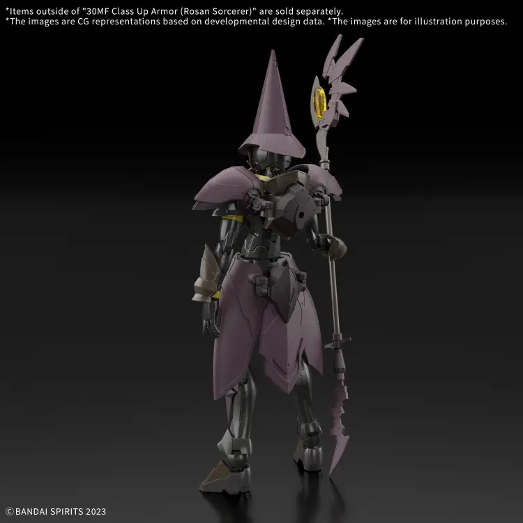 Bandai Model Kit - 30MF - Class up Armor (Rosan sorcerer) - Model Kit