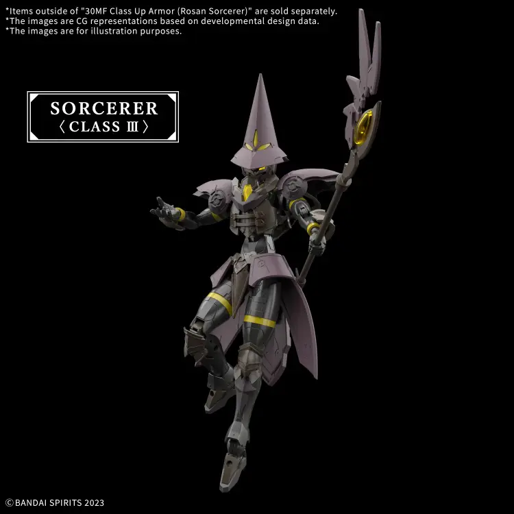 Bandai Model Kit - 30MF - Class up Armor (Rosan sorcerer) - Model Kit