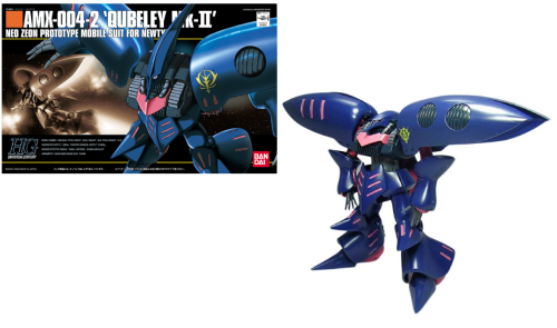 Bandai Model Kit - GUNDAM - HG 1/144 AMX-004-2 Qubeley MKII - Model Kit