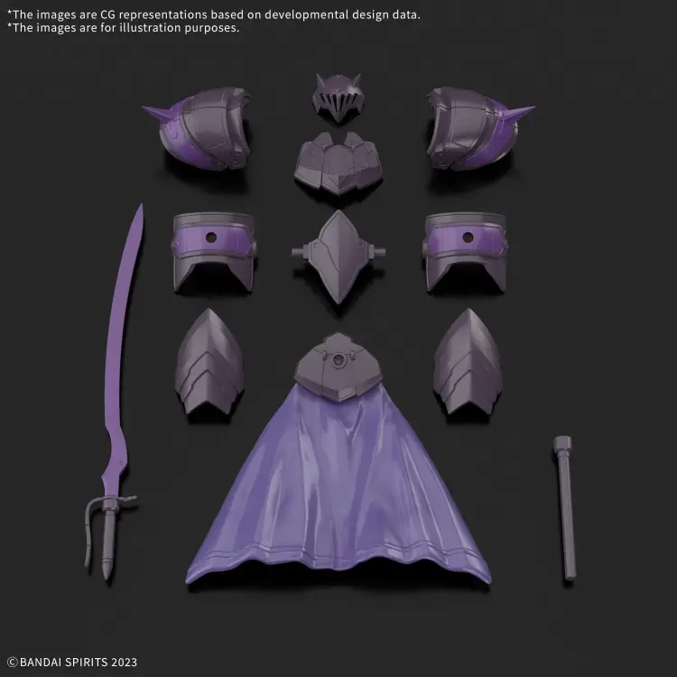 Bandai Model Kit - 30MF - Class up Armor (Rosan enchanter) - Model Kit