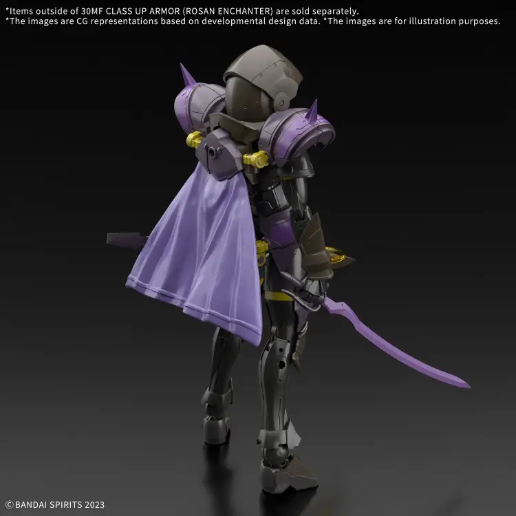 Bandai Model Kit - 30MF - Class up Armor (Rosan enchanter) - Model Kit