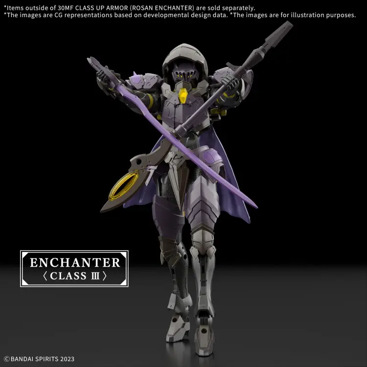 Bandai Model Kit - 30MF - Class up Armor (Rosan enchanter) - Model Kit