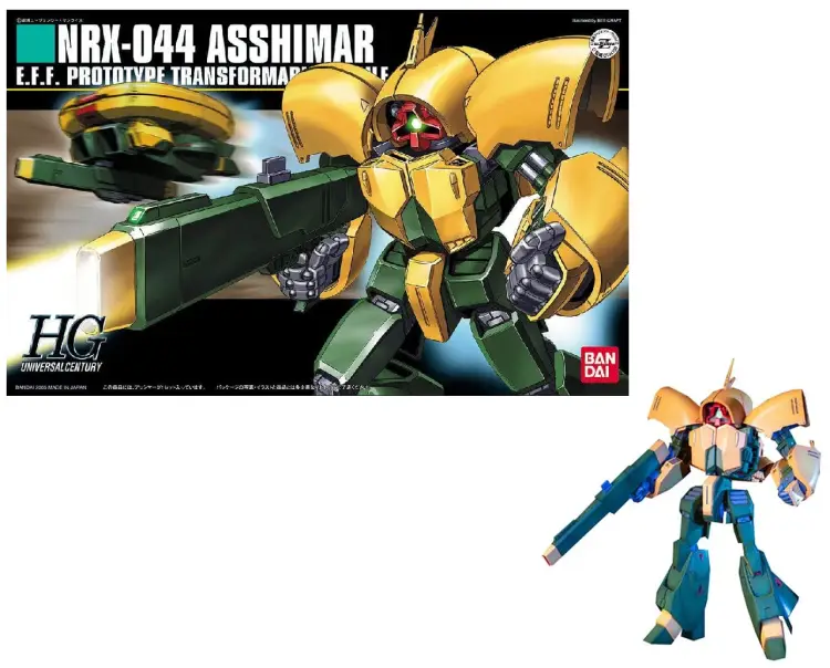 Bandai Model Kit - GUNDAM - HGUC 1/144 MS NRX-044 Asshimar  - Model Kit