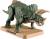 Bandai Model Kit - DINOSAUR - New Dinosaur Plastic Triceratops (Tentative) - Model Kit