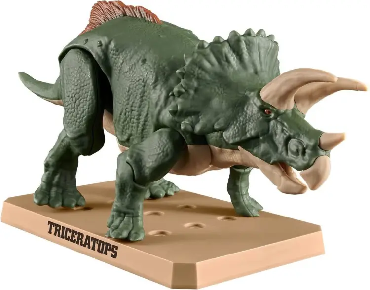 Bandai Model Kit - DINOSAUR - New Dinosaur Plastic Triceratops (Tentative) - Model Kit