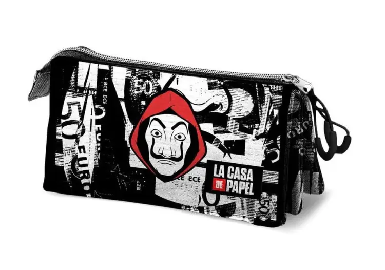 Karactermania - LA CASA DE PAPEL - Money - Pencil Case '23x11x10cm'