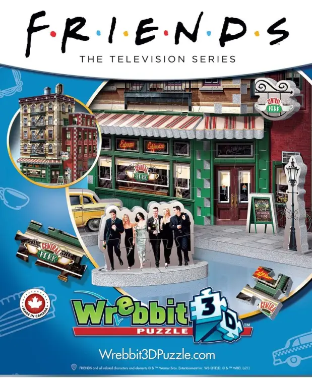 Wrebbit - FRIENDS - Central Park - Puzzle 3D 440P
