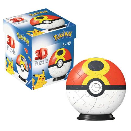 Ravensburger - POKEMON - Puzzle 3D - Repeat Ball 54p