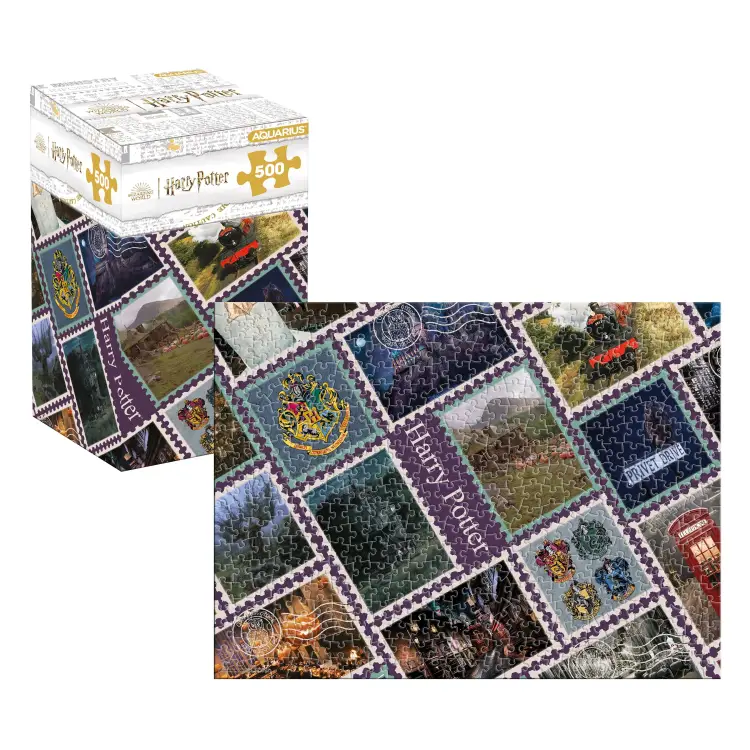Aquarius - HARRY POTTER - Stamps - Puzzle 500P