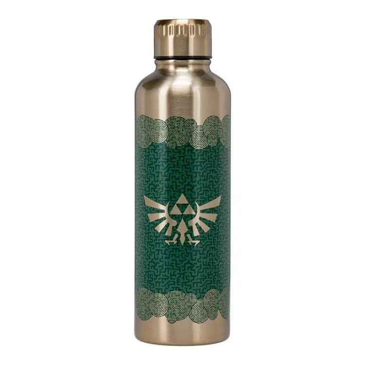 Paladone - THE LEGEND OF ZELDA - Tears of the Kingdom - Metal Water Bottle 500ml