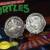 Fanattik - TMNT - Bad Guys - Limited Edition 2 Medallions Set '20x2x6cm'