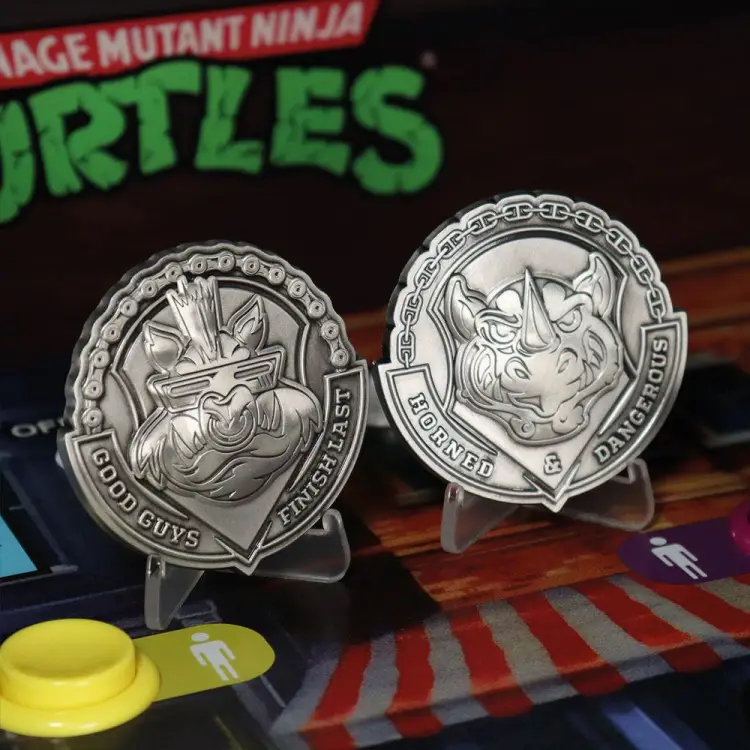 Fanattik - TMNT - Bad Guys - Limited Edition 2 Medallions Set '20x2x6cm'
