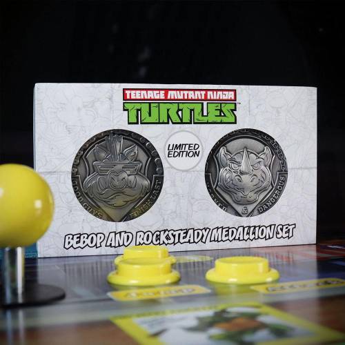 Fanattik - TMNT - Bad Guys - Limited Edition 2 Medallions Set '20x2x6cm'