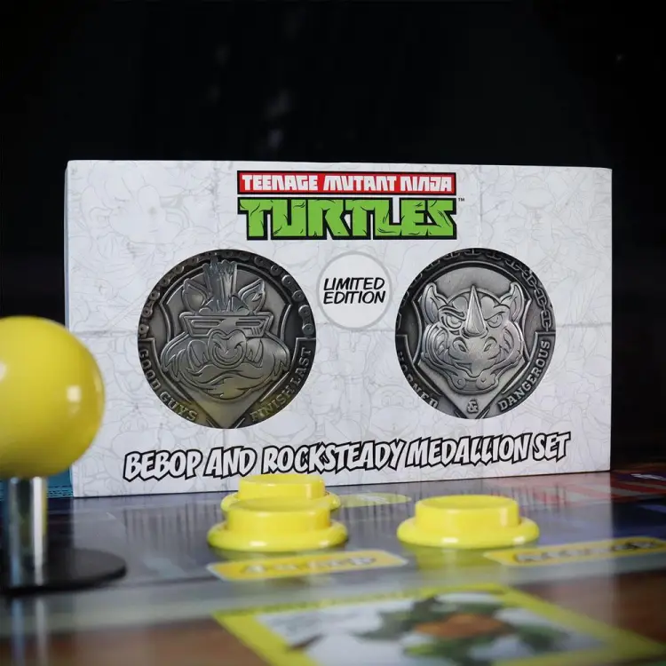 Fanattik - TMNT - Bad Guys - Limited Edition 2 Medallions Set '20x2x6cm'