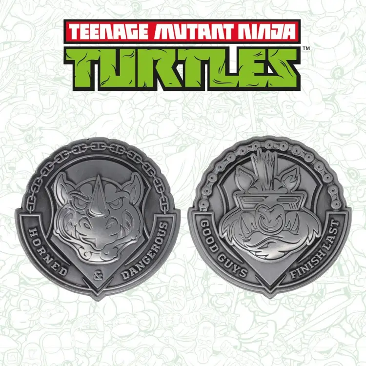 Fanattik - TMNT - Bad Guys - Limited Edition 2 Medallions Set '20x2x6cm'