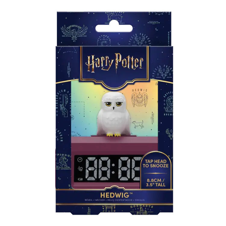 Paladone - HARRY POTTER - Hedwig - Mini Figure Alarm Clock