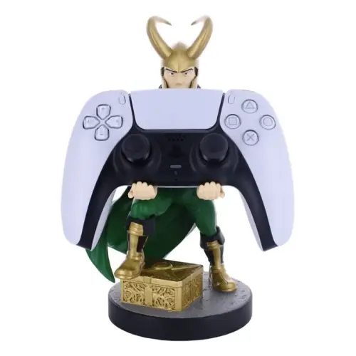 Licencjonowany Stojak na Telefon lub kontroler: Marvel Loki (20 cm)
