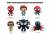 Monogram - SPIDER-MAN - Series 1 - 3D Foam Magnets in blind bags (Display 12 Pcs)