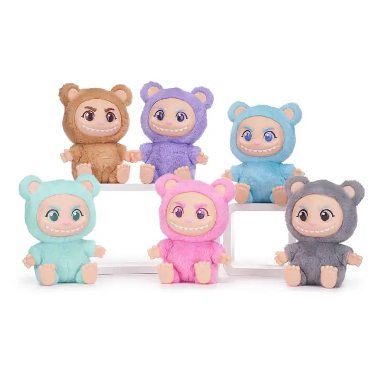 Barrado - KAWAII - Onikuma  - Assortment of 6 Plushs 6 Models - 24cm