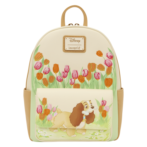 Loungefly - LADY AND THE TRAMP - Pastel Tulip - Mini Backpack LoungeFly