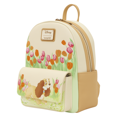 Loungefly - LADY AND THE TRAMP - Pastel Tulip - Mini Backpack LoungeFly