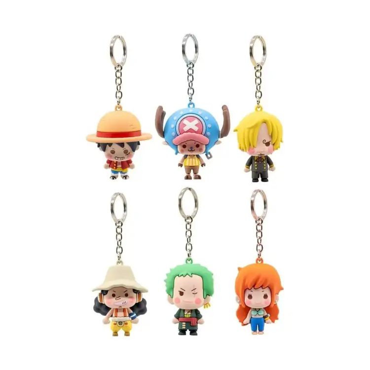 Yume - ONE PIECE - Chibi Series - Assortiment 12 Keychain 6-7cm Blind Box
