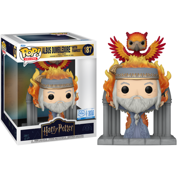 Funko pop! HARRY POTTER - Dumbledore with Fawkes