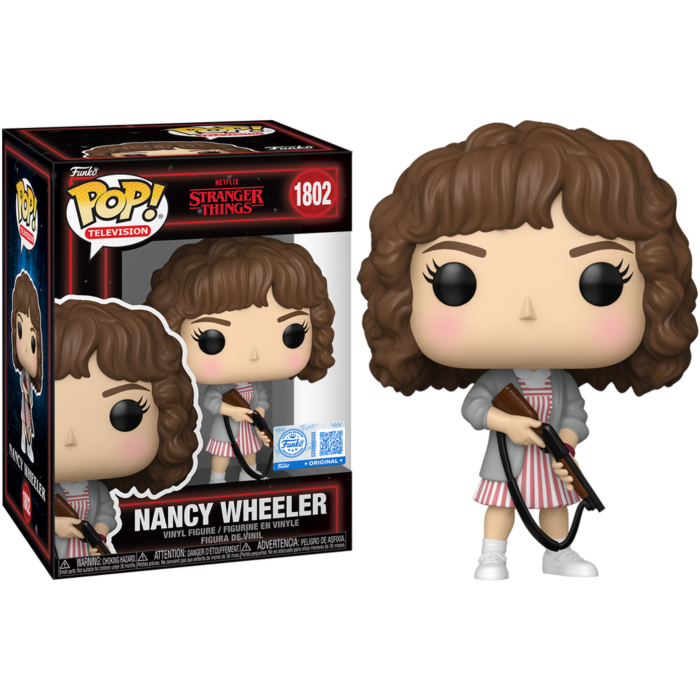 Funko pop! Stranger Things Nancy Wheeler with Shotgun