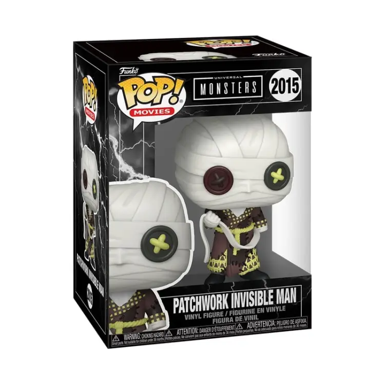 Funko - UNIVERSAL MONSTERS - POP Movies N° 2015 - Invisible Man