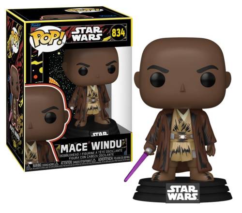 Funko - MAY THE FOURTH - POP Star Wars N° 834 - Mace Windu (Retro)