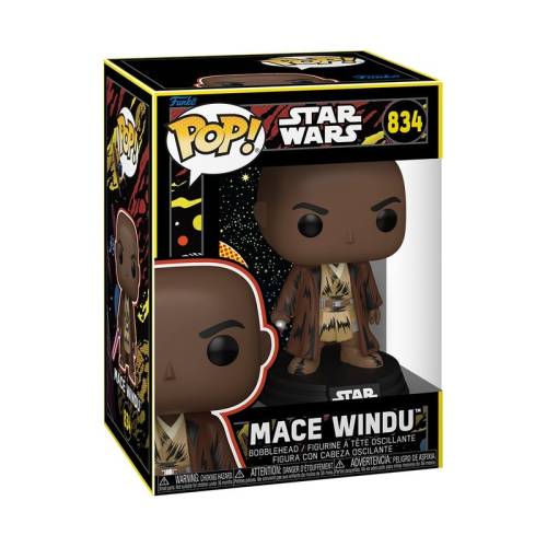 Funko - MAY THE FOURTH - POP Star Wars N° 834 - Mace Windu (Retro)